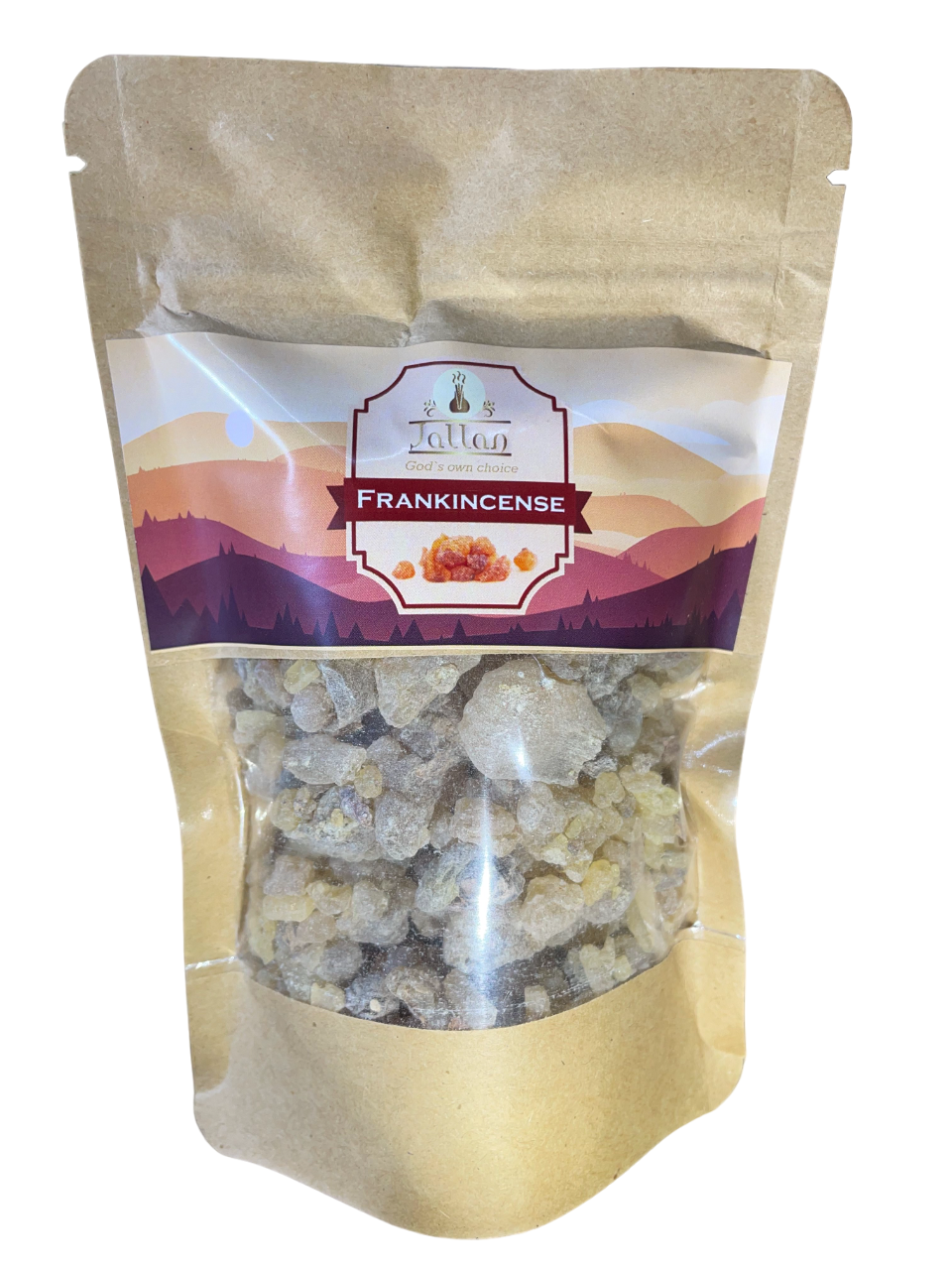 Jallan Pure Frankincense Resin 100g Pack| Monastery Incense| 100% Pure Boswellia Resins| Frankincense Tears| Kunthirikkam.
